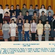 Fifth Grade Classes 1985-1986